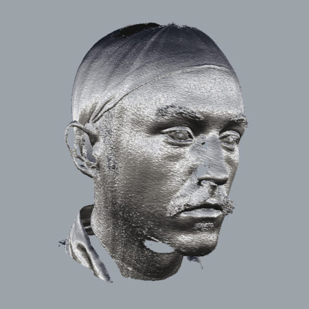 Head Scan of Thomas Elliott Burns