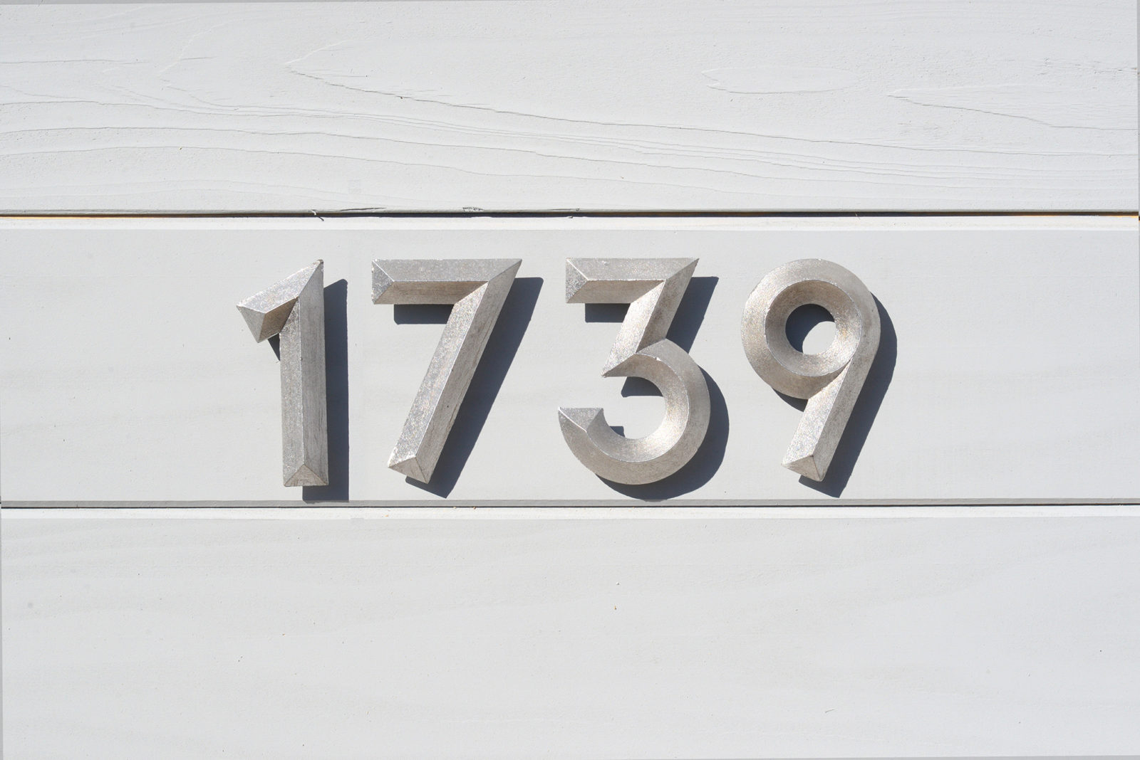 Thomas Burns - Glyph Shop Address Numbers