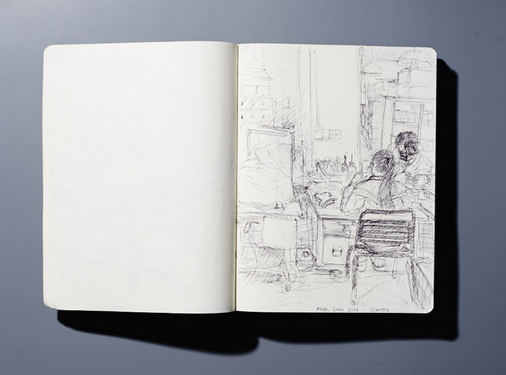 Sketching China - ECAL - Thomas Burns