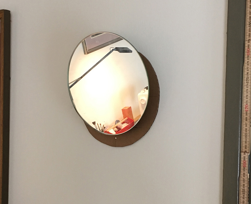 Adjustable Mirror - Thomas Burns with Patrick Gavin - Cardboard Mockup