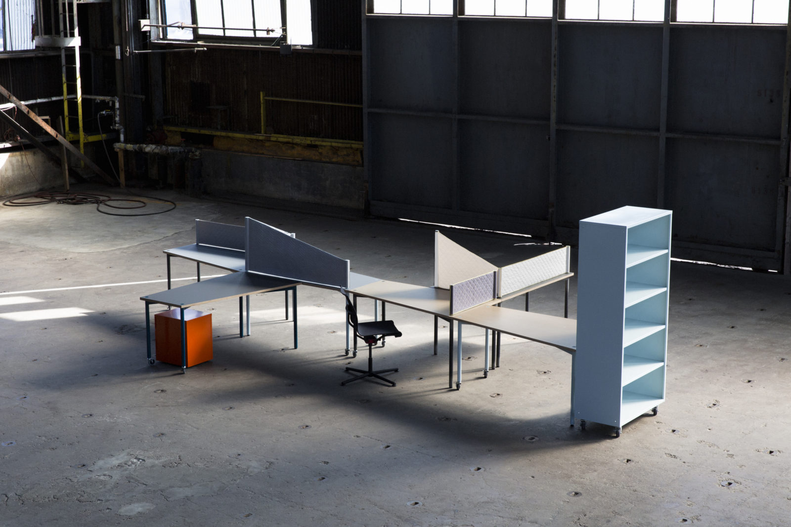 Heartwork Square Desking System - Thomas Burns for ALM Project