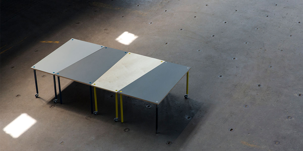 Heartwork Square Desking System - Thomas Burns for ALM Project